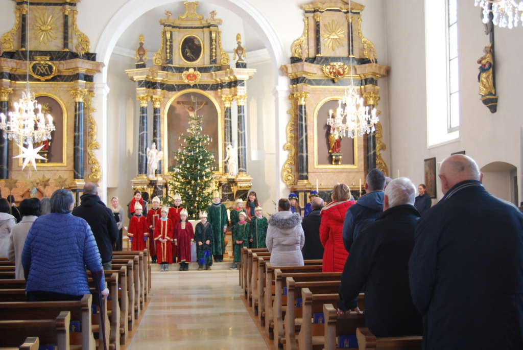 Sternsinger 2025 Kaisten und Ittenthal - Pfarrei - Kirchgemeinde: St. Michael Kaisten und St. Maria Ittenthal, gehört zum Pastoralraum Region Laufenburg 13